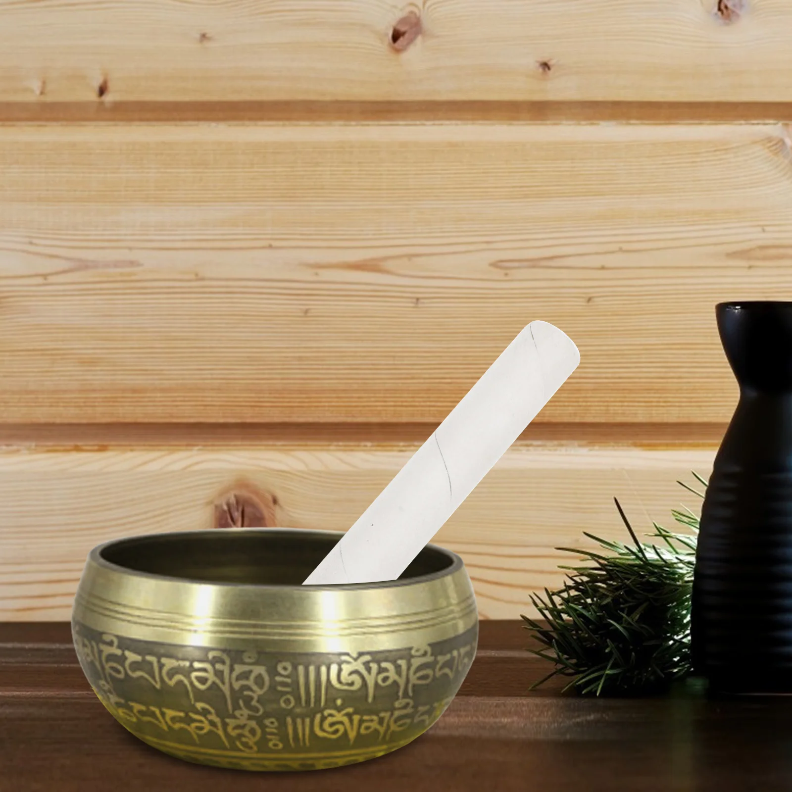 

1Set Singing Bowl Mallet Professional Striker Accessory for Meditation Yoga Classes Durable Easy to Hold Unique Gift Idea