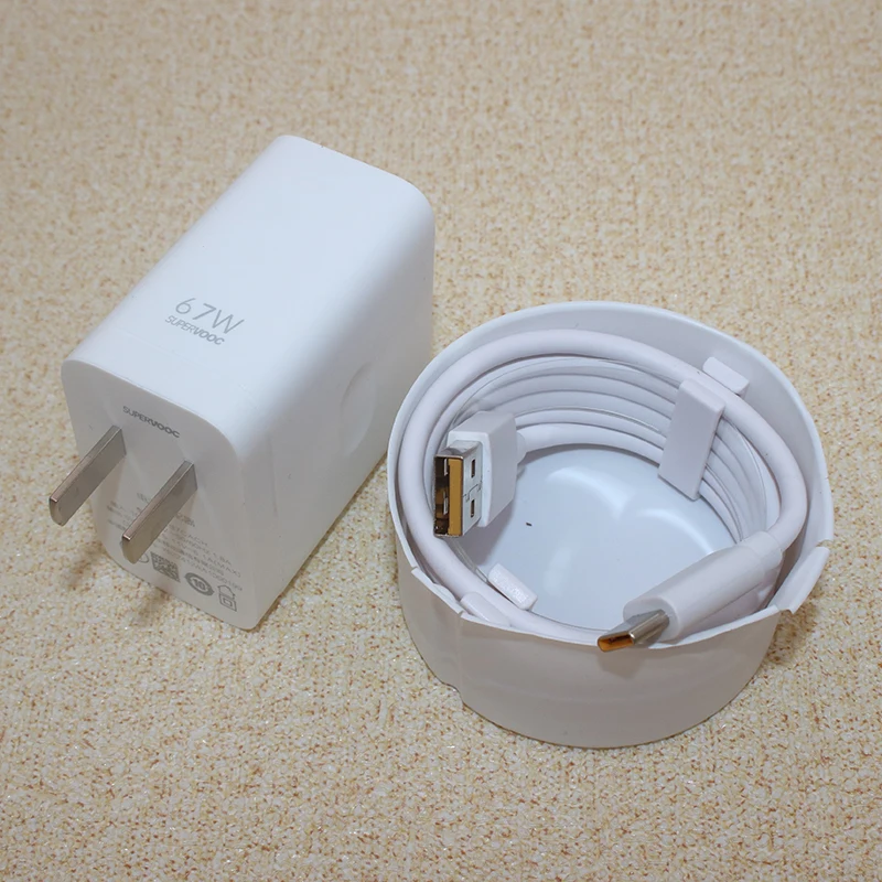 Original Realme 67W Charger SuperVOOC Fast Charging Adapter Type C Cable For Realme 12 10 11 9 Pro GT 2 3 Neo 2 3 5 X7 X50 X2 X3 - náhled 6