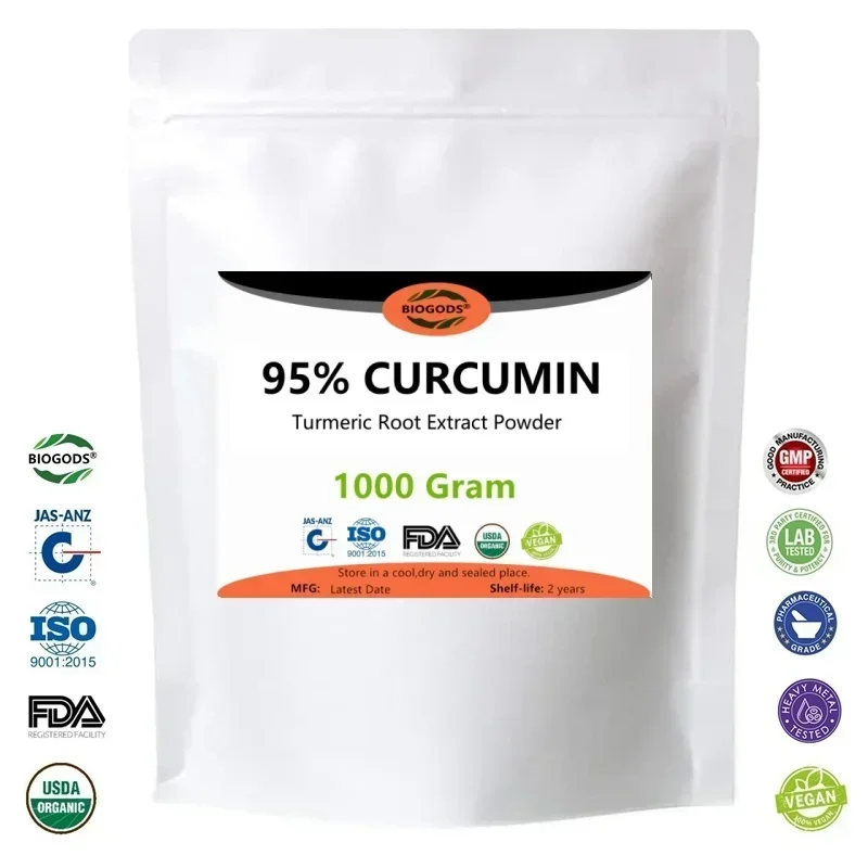 50-1000g 95% Curcumin From Turmeric