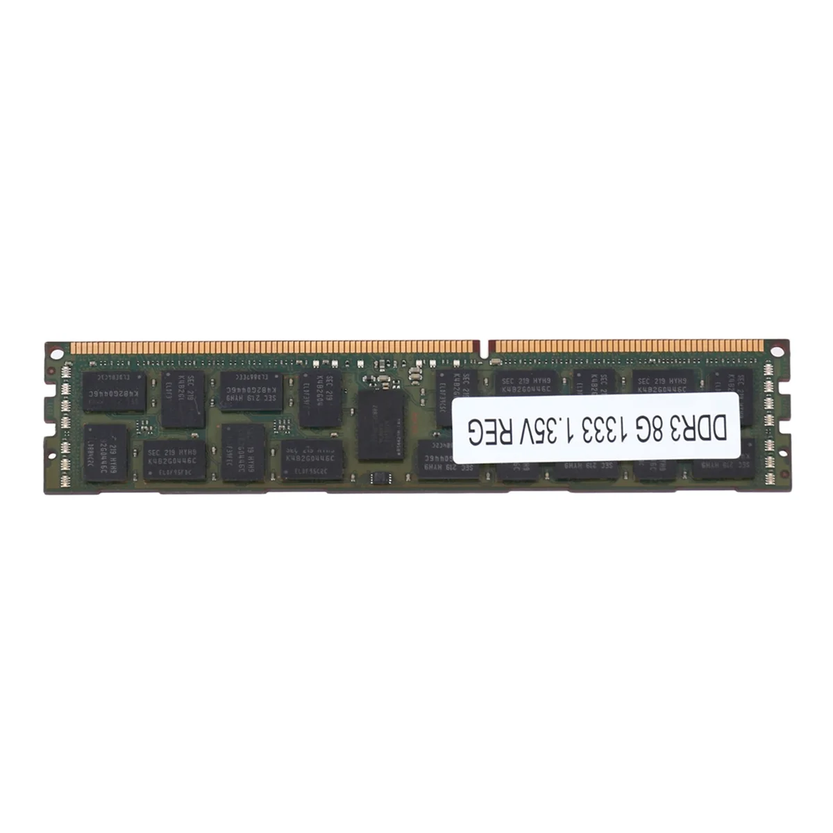 MQXGF 8GB DDR3 1333MHZ Ecc Memoria Ram PC3L-10600R 1.35V 2RX4 REG Ecc RAM para estación de trabajo de servidor