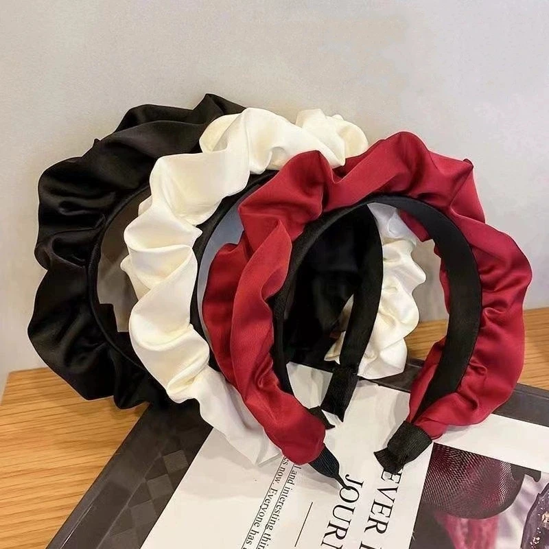 

High-End Headband For Women, High Skull Pleat Headband, Retro French Internet Celebrity Temperament, New Hairpin Headwear