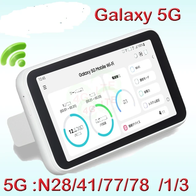 unlocked Galaxy 5G Mobile Wi-Fi SCR01 Sim Portable Router Wifi 4g 5g wifi  pocket mifi Hotspot Pocket wireless - AliExpress