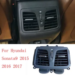 Car Accessories Rear Air Conditioning Vent for Hyundai Sonata 9 2015 2016 2017 Armrest Box Air Conditioning Vent