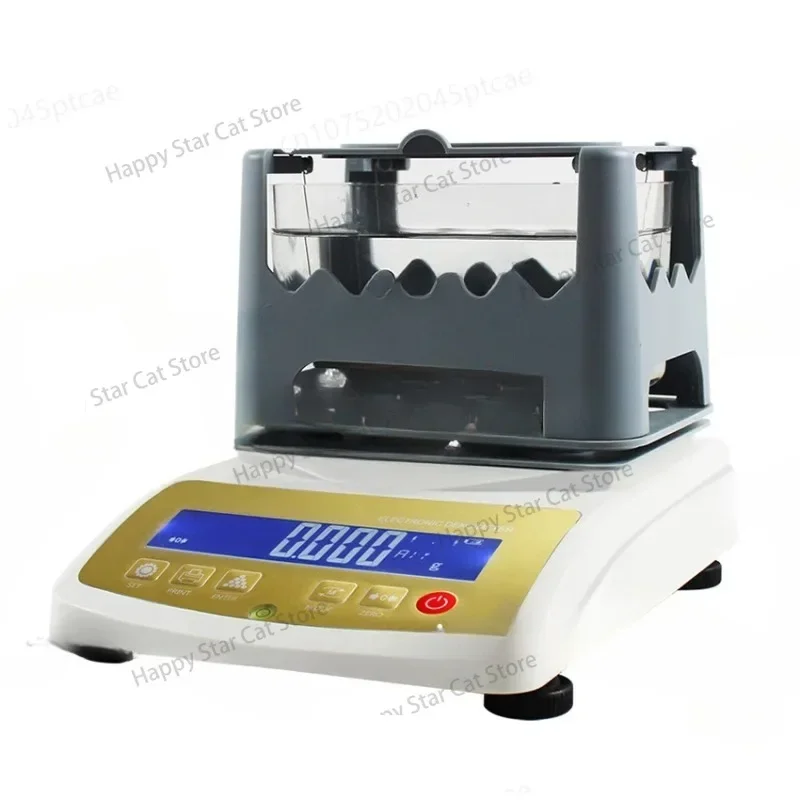 Densimeter emas alat penguji kepadatan Digital, untuk emas higrometer alat perhiasan tambang 0.01-300g 0.005-300g 0.01-1200g 0.001g/cm3