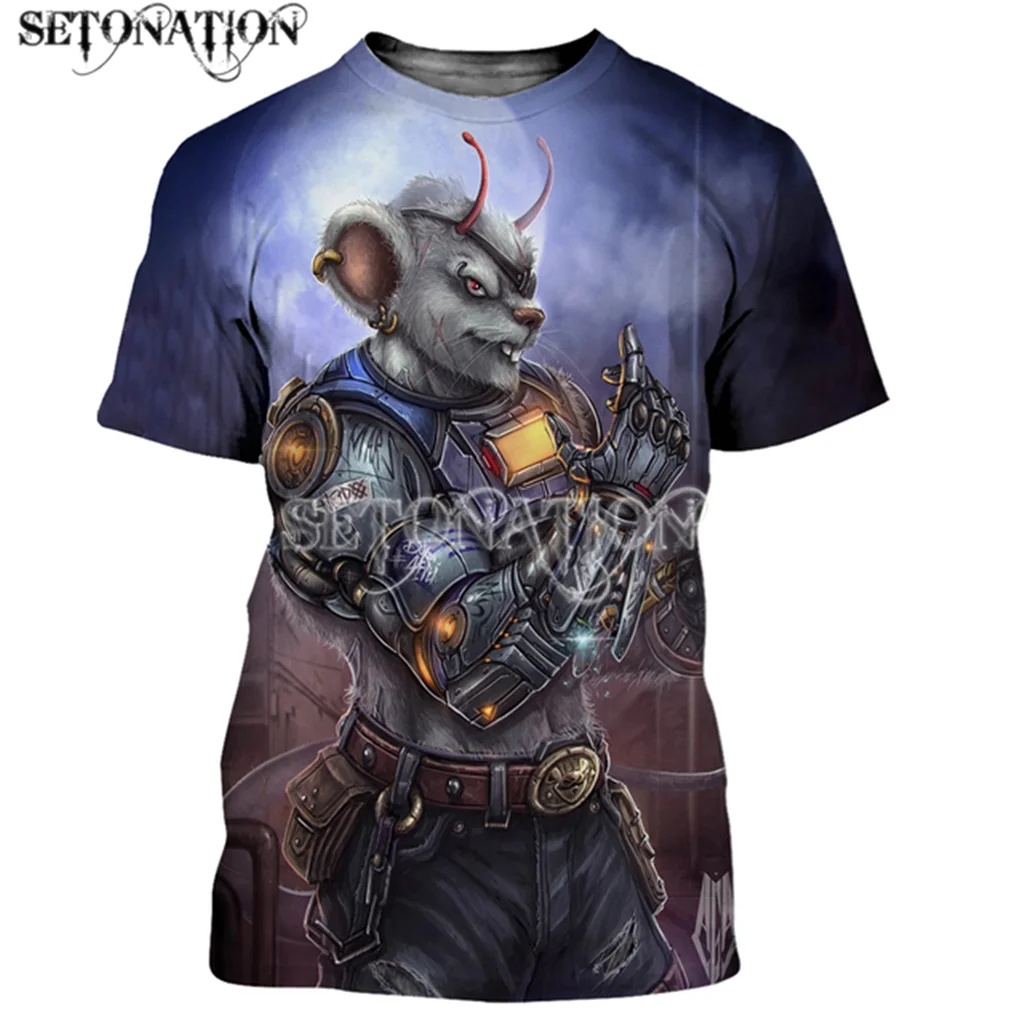 Biker Mice from Mars  men/women New fashion cool 3D printed t-shirts casual Harajuku style tshirt streetwear tops dropshipping