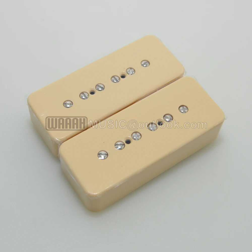 A Set Vintage P90 Alnico 5 Magnet Hot 90\'s Electric Guitar Pickup Alnico 2 V90 Pickups