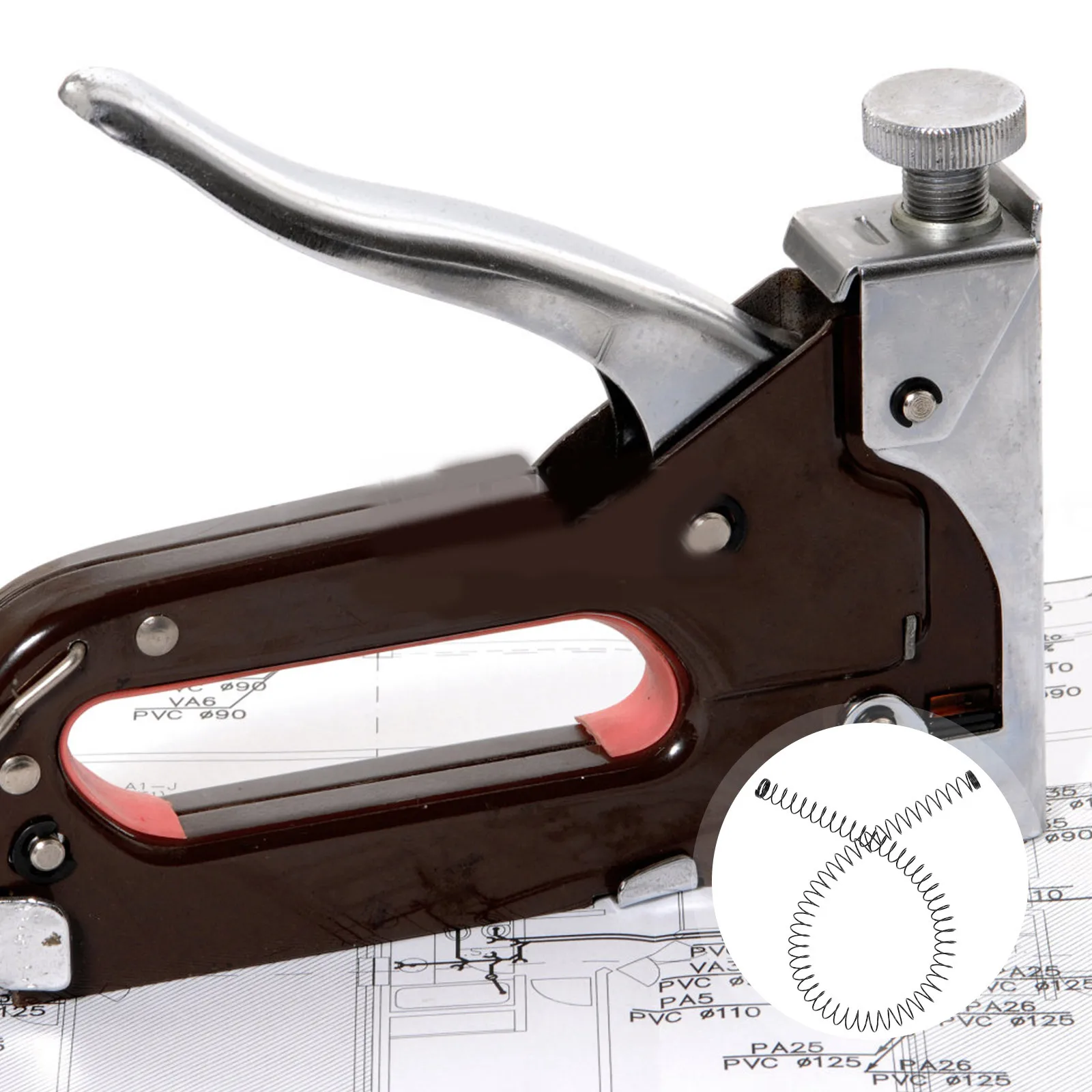 네일러 기계 부품용 교체용 네일러 탄소강 금속 스프링 5개 실용적인 네일러 용품 소형 스프링