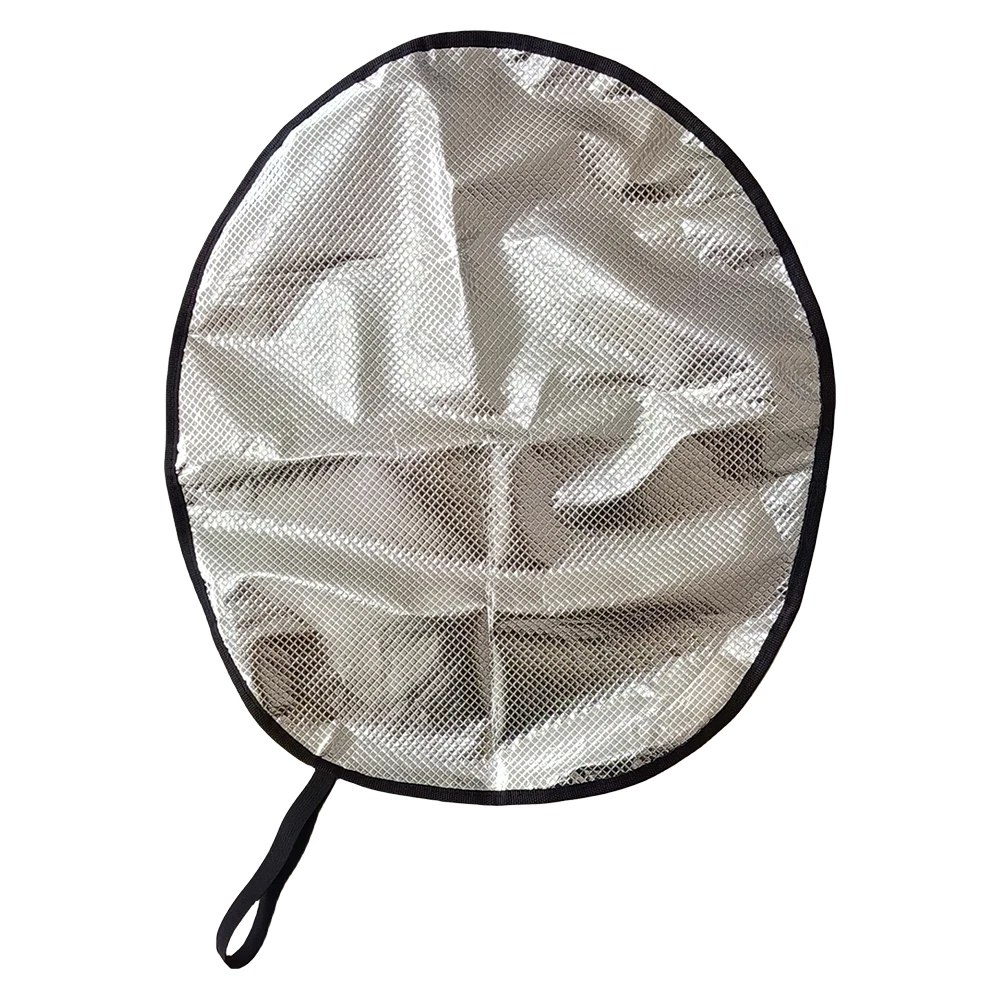 Capa de volante sombra anti-uv proteção solar bloco protetor solar raios uv fresco no verão universal para carros caminhão suv