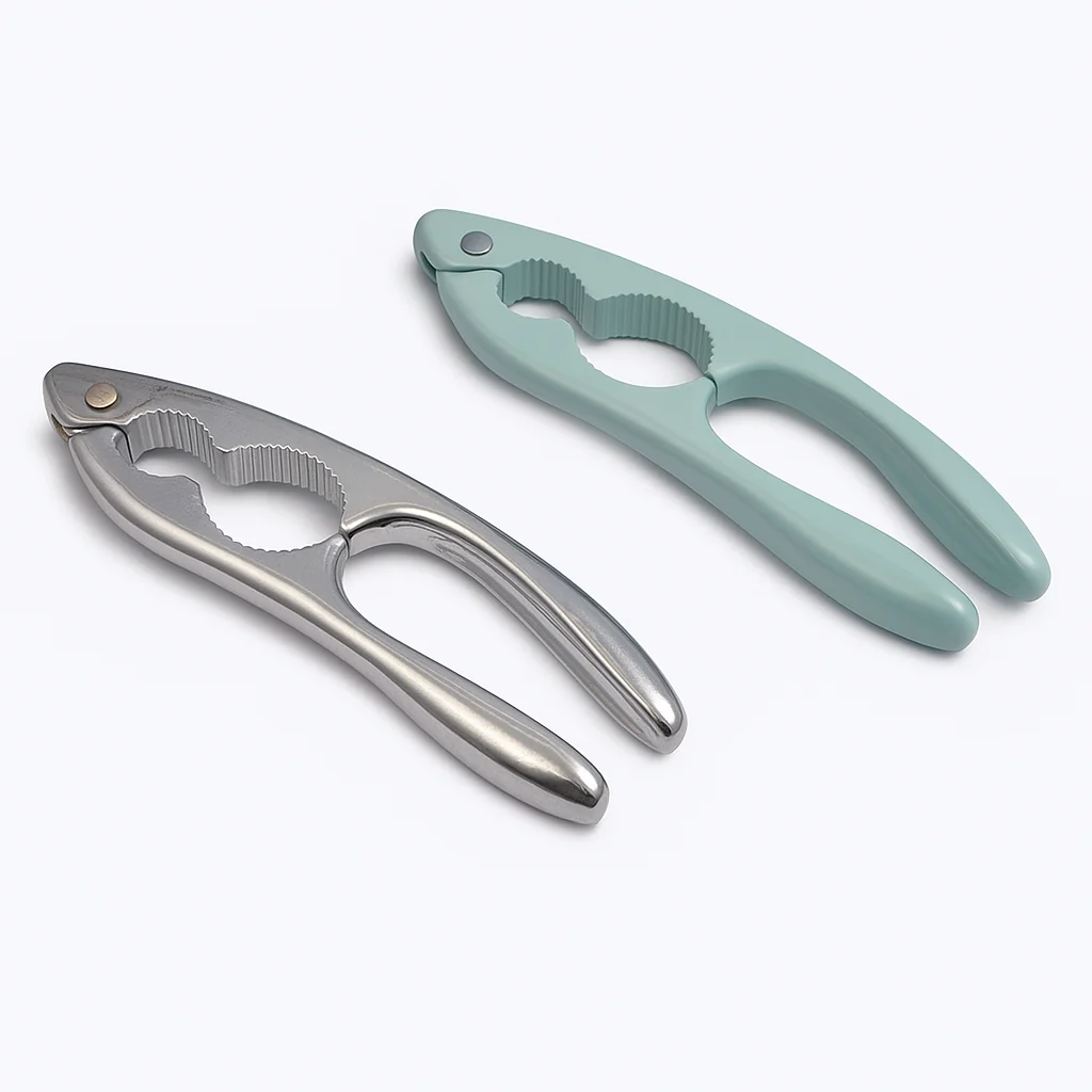 

Heavy Duty Nutcracker Tool for Walnuts, Pecans, Hazelnuts, Stainless Steel Nut Cracker Opener, Multifunction Kitchen Gadget for