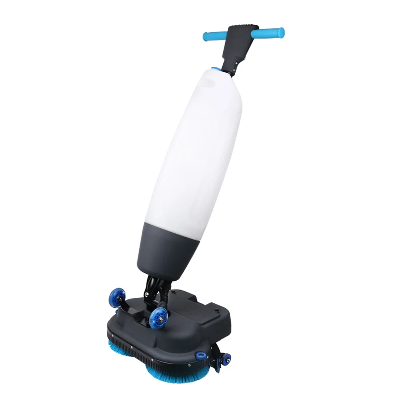 Mini Electric Cordless Dryer Small Polishing Lithium Battery Upright Tile Home Floor Scrubber Cleaning Machine for Commercial