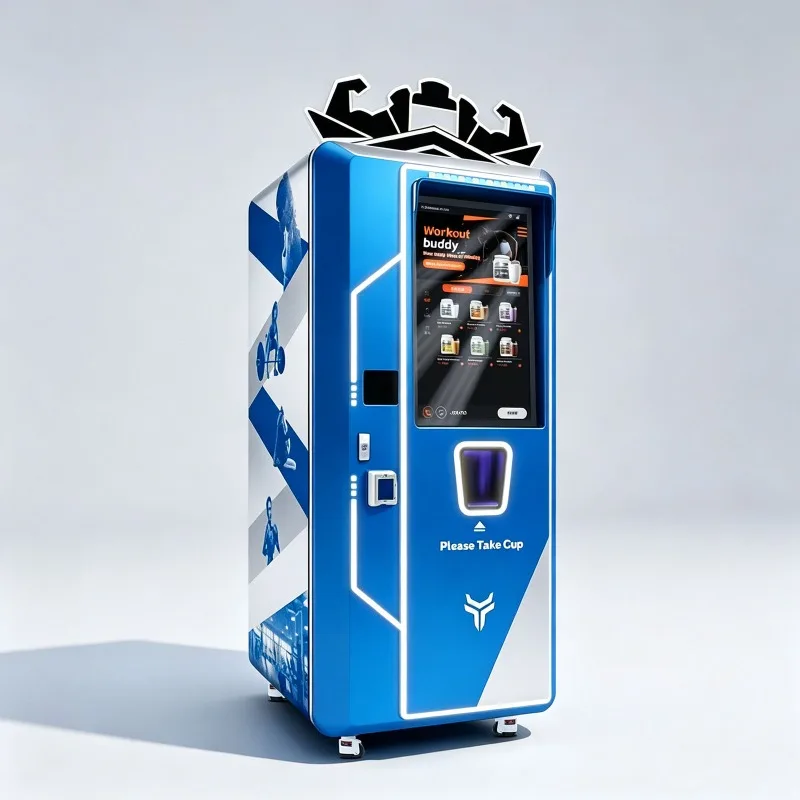 Protein Shake Vending Machine Automatic Smoothie Dispenser for Gym Fitness Center Sports Club Customizable