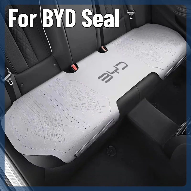 Für BYD Seal Wildleder-Lederbezüge Komplettes Set Autositzbezüge Verschleißfester Sitzschutz Auto-Innenausstattung Zubehör