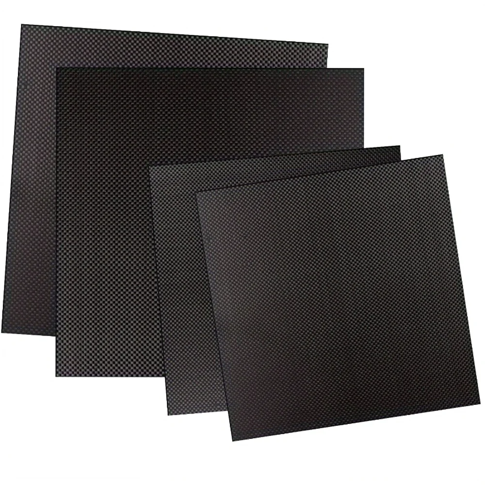 3K Twill Carbon Fiber Sheet & Panel, Carbon Fiber Material, Lightweight High Strength Boards for RC  Frames