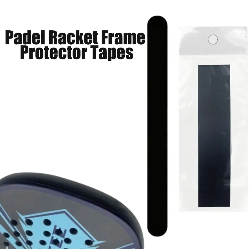 TPU Pickleball Racket Edge Sticker High Elastic Shock Absorption Pickleball Racket Frame Protective Tape Durable High Fit