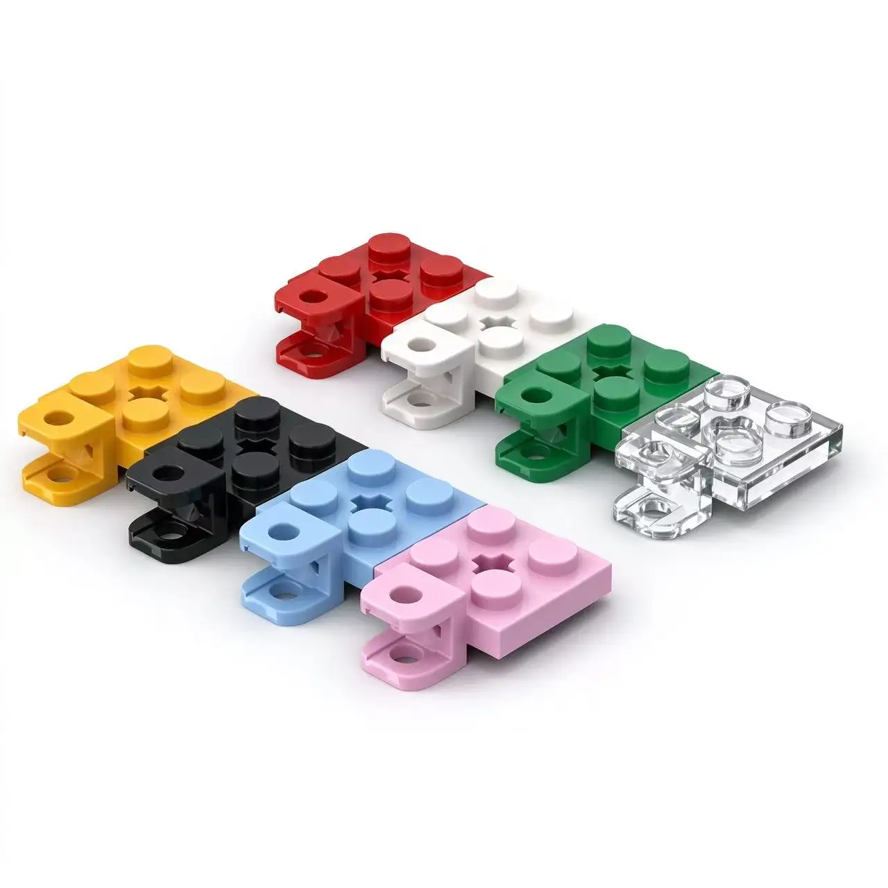 MOC 60PCS High-Tech Puzzle 63082 Modifed 2x2 With Tow Ball Building Blocks Kit Socket Ball Bricks Toys Adult Birthday Gifts