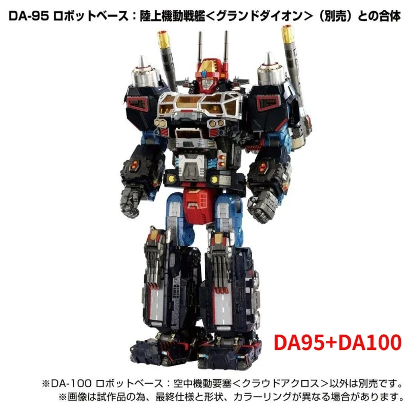 Diaclone DA-95da95 DA100 DA-100 Land Mobiel Slagschip Grand Canyon Basis Luchtfort