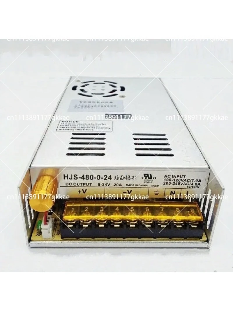 480W 20A 0-24V Adjustable DC Power Supply, Digital Display Variable Voltage Regulated Switching Transformer