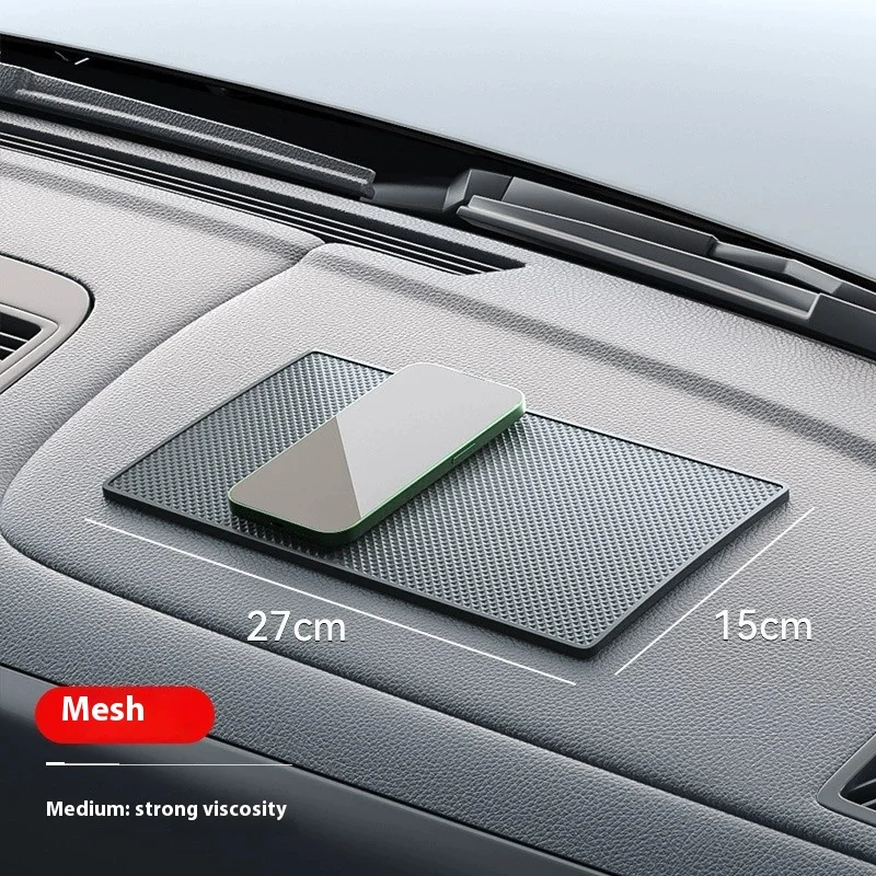 Car Non-Slip Pad Heat-Resistant Dashboard Organizer Mat Interior Decoration AccessoriesFixed Anti-Slip Pad image 6
