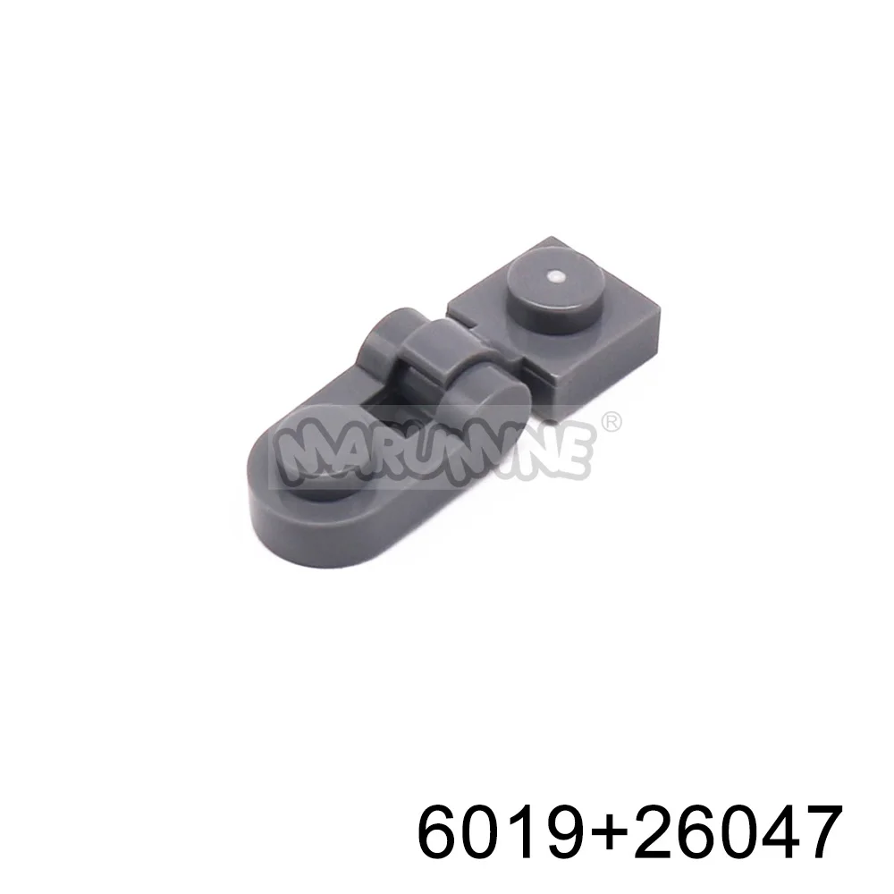 MARUMINE MOC Blocks Changeover Catch 60 Stück drehbare Bausteine, Scharnierplatte, kompatibel mit 2429 44301 60478 63868 48336