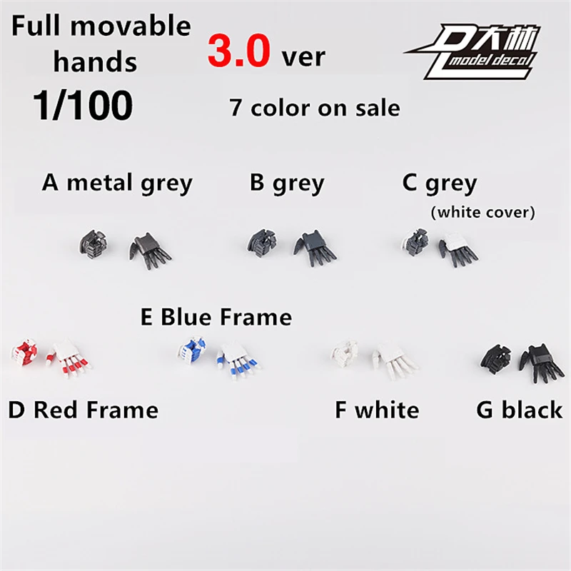 ทุกสิ่งที่คุณต้องรู้เกี่ยวกับ D.L General Fully Movable Hands 3.0 สำหรับโมเดล RX-78-2 และอื่น ๆ