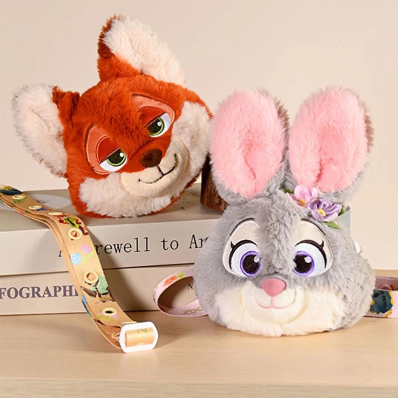 لعبة ديزني زوتوبيا القطيفة نيك وايلد دمية كرتونية لطيفة حقيبة كروس جوديث لافيرن هوبس سعة كبيرة هدية عيد الميلاد والكريسماس #1