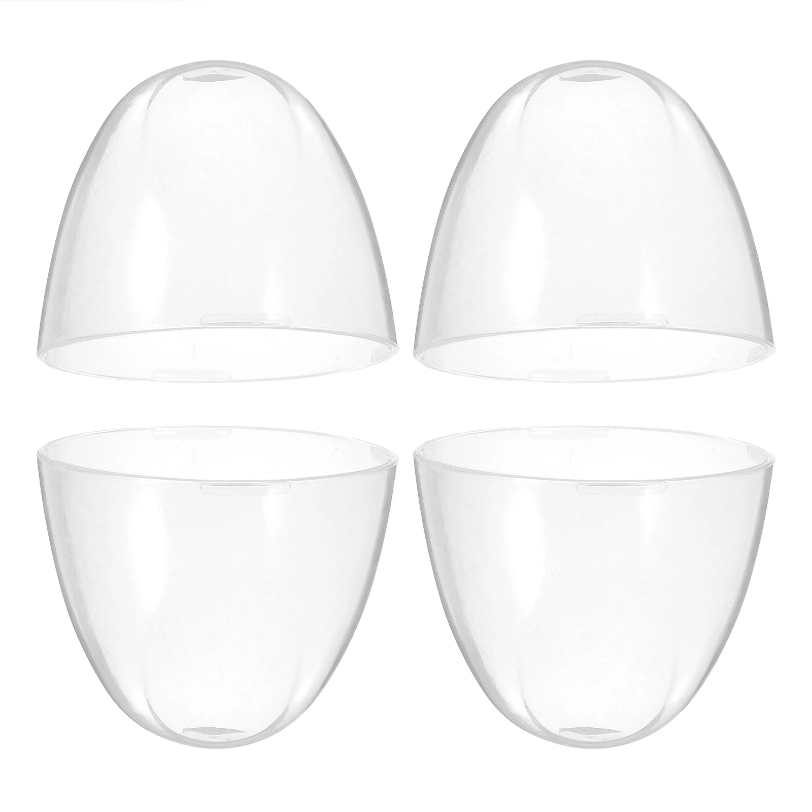 

4 Pcs Baby Bottle Lids Clear Milk Caps Replacement Dust Cover Reusable Leak Proof Feeding Bottle Caps Plastic Material