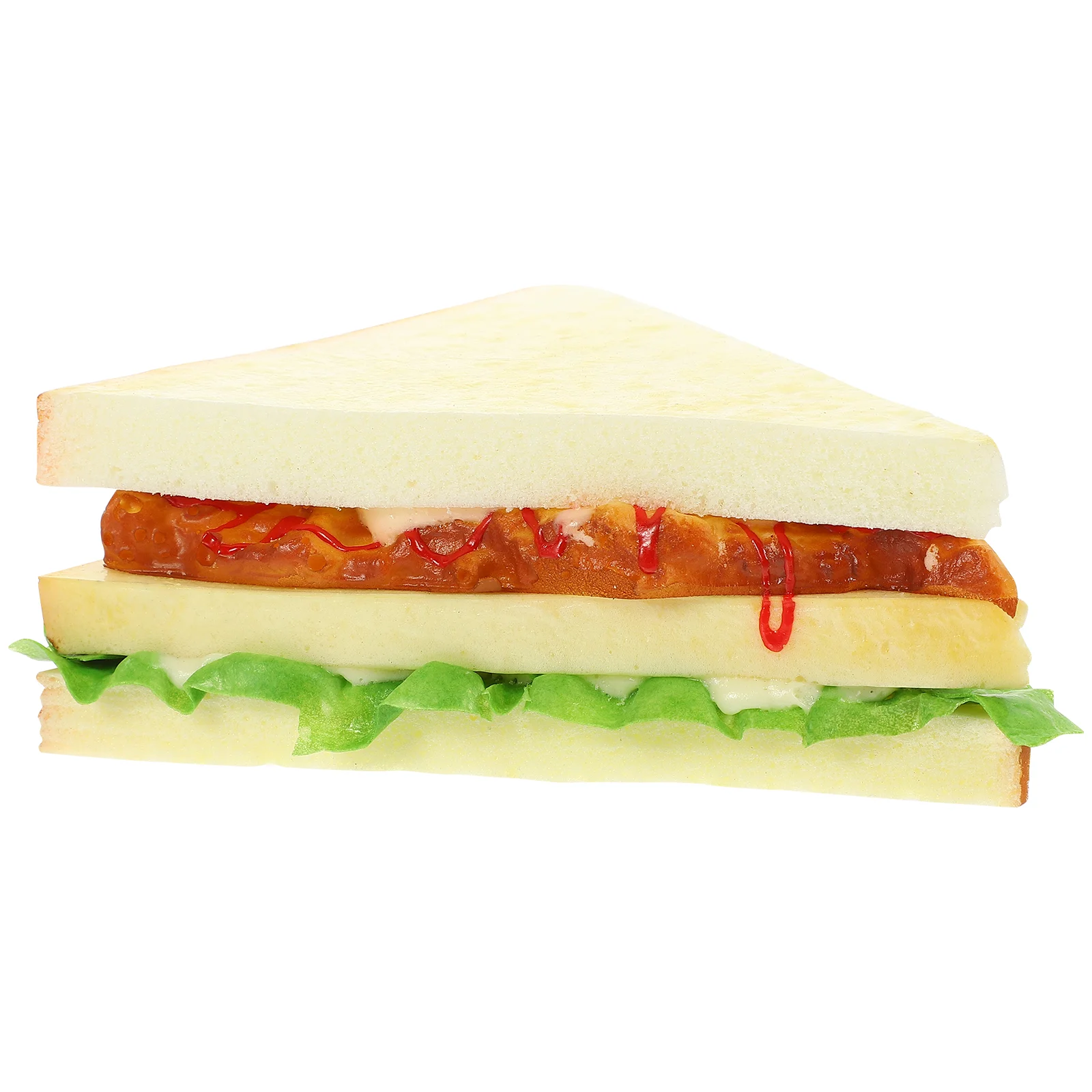 

Simulation Sandwich Lifelike Bread Photography Prop Toy Realistic Model Fake Adornment Simulated Dog Pretend