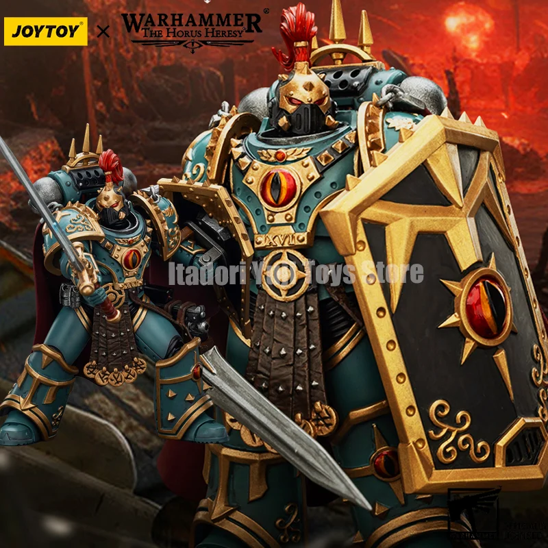 

JOYTOY Warhammer The Horus Heresy Фигурка Sons Of Horus Little Horus Aximand Captain Joint Подвижная коллекционная модель игрушки