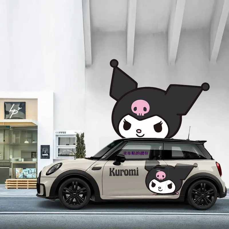 

Sanrio Car Stickers, Car Clothing, Car Film, Car Body Coating Stickers, Mini Car Body Decoration Cartoon, Kuromi Car Parts Gift