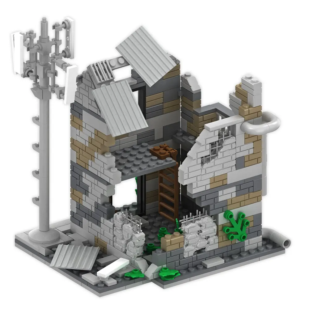 

Military Army Soldiers World War 2 Soldiers SWAT War Ruins Assembly Building Blocks Bricks Toys Gift