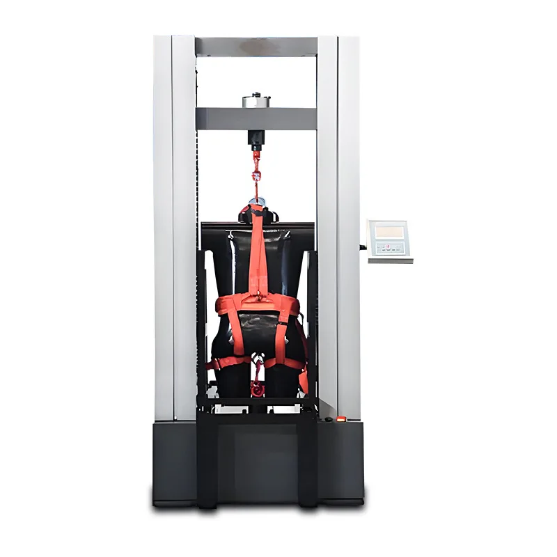 

Seat belt tensile testing machine, dummy model tensile strength testing device