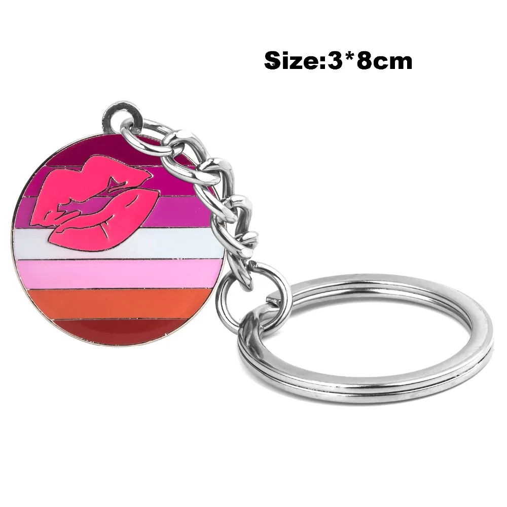 Demiboy Pride Key Chain Syria Bird Key RING  Keychain Bag Pendant Key Chain Holder Key Car Trinket Keyring For Men Women Gift view 4