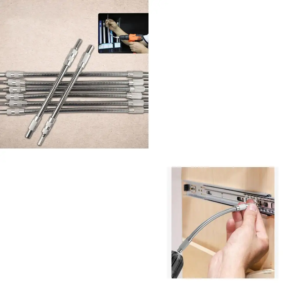  Flexible Drill Bit Extension Screwdriver Bit Holders, Drill Bit Extension Shaft Bit Rotary Tool Attachment