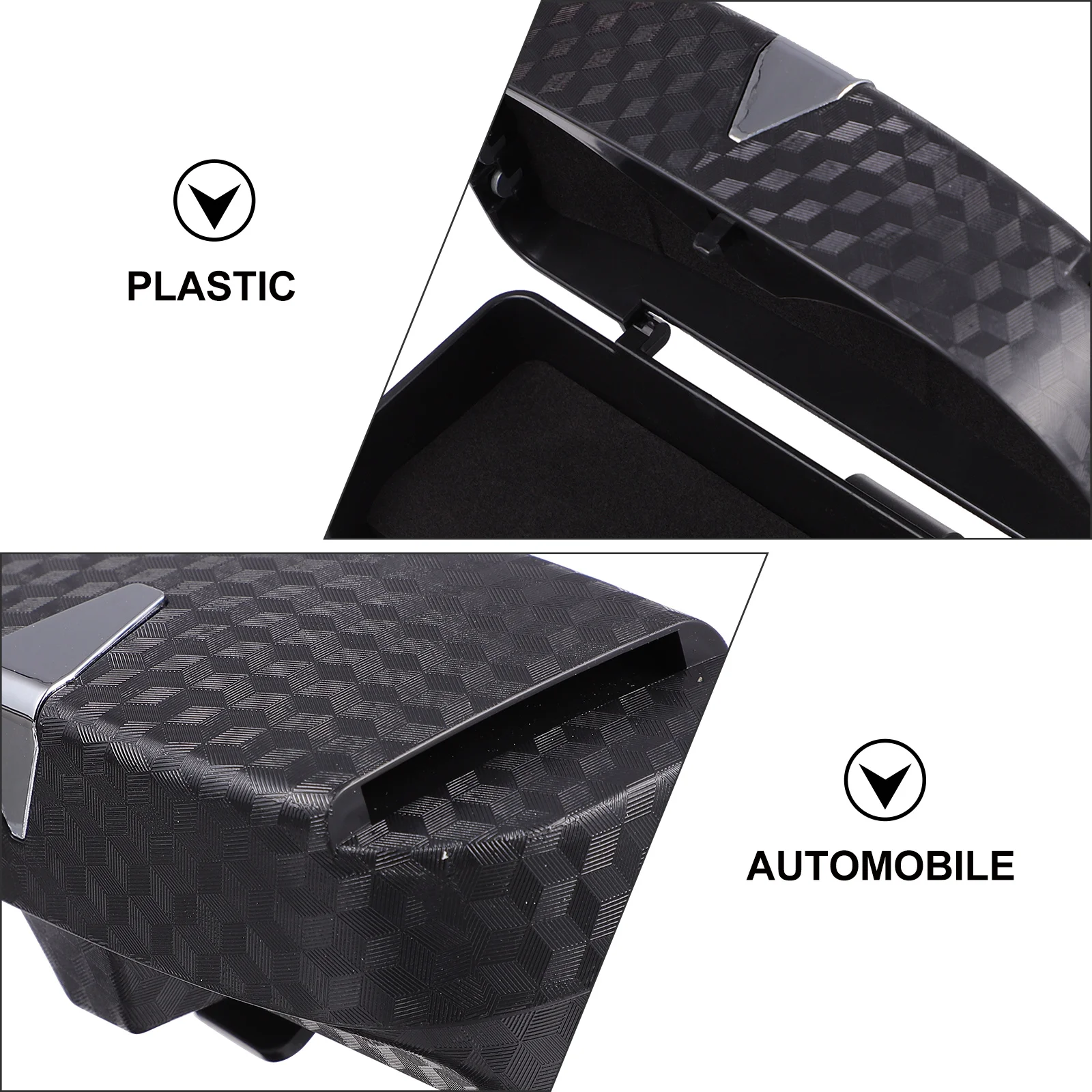 

Car Interior Organizer Storage Box for Glasses Sunglasses Practical Design Ensures Driving Safety Easy to Use Car Storage Case