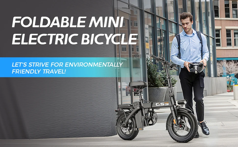 Toofly GS3 Erwachsenen-Elektrofahrrad für Pendler 250W 48V 15Ah Akku 14 Zoll Reifen Urbanes Pendeln Premium für Erwachsene – Detail 1