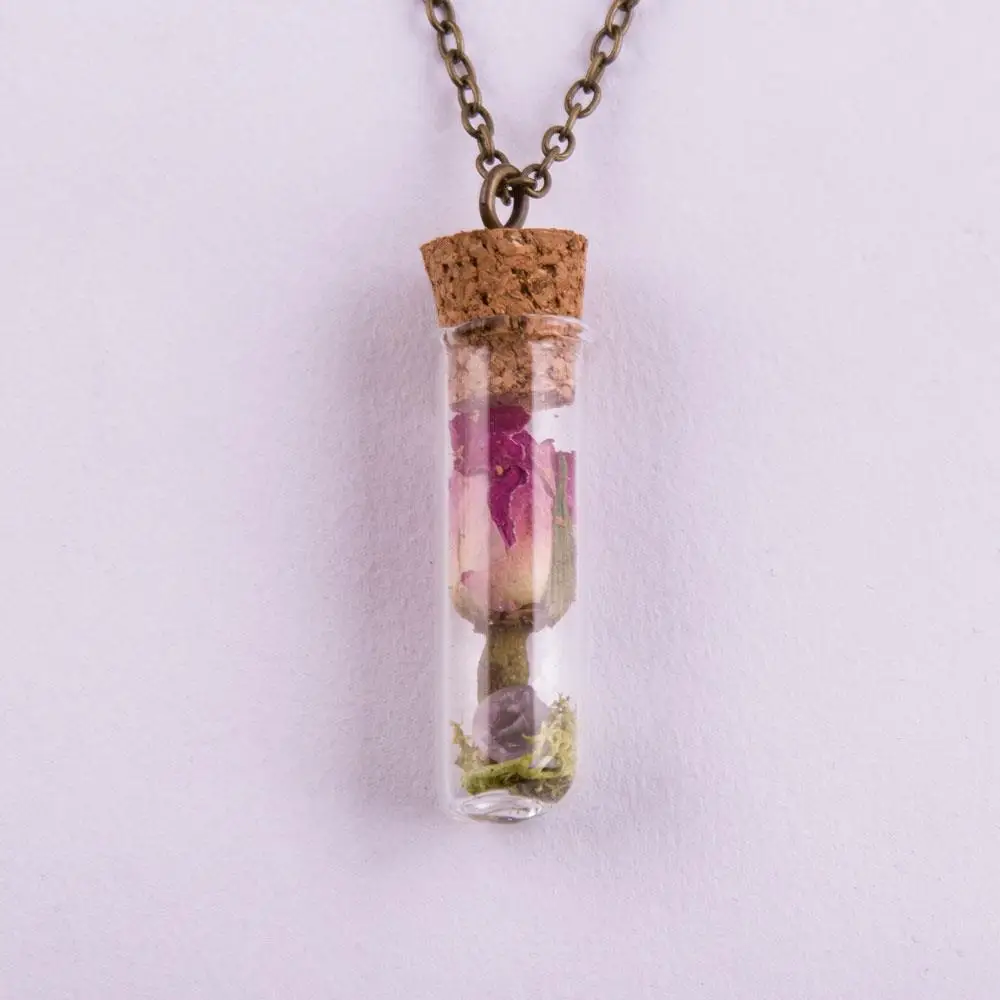 Cork Stoppered Vivid Pendant