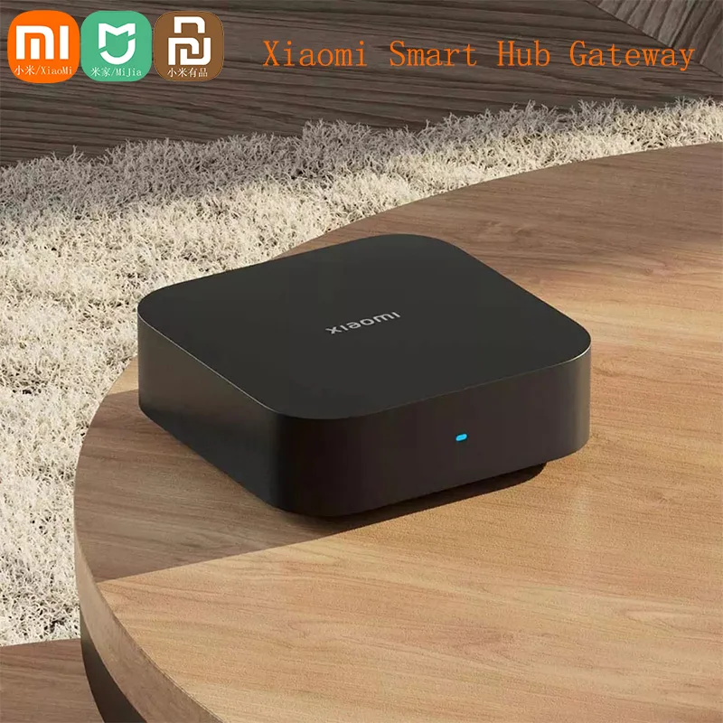 Xiaomi Mijia Smart Hub Mesh Gateway With 2.4G 5GHGZ WiFi Super Bluetooth Sensor kit Gateway For All Smart Mi Home APP Devices