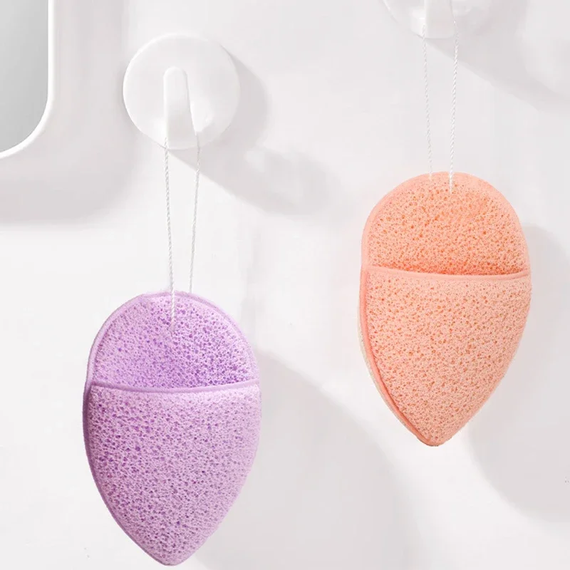 1/5Pcs Facial Sponges Cleansing Puff For Face Wash Reusable Makeup Remover Exfoliating Pads For Daily Cleansing Skin Care Tool