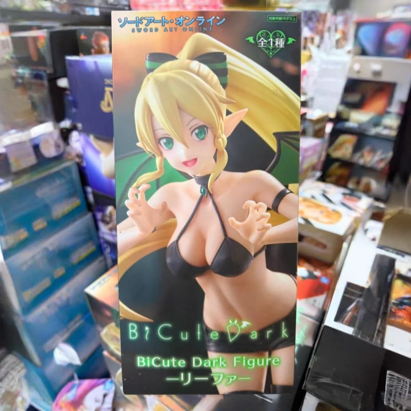 

В наличии: Оригинальная коллекционная фигурка Furyu Bicute Dark Sword Art Online Лифа, 23 см, аниме-модель из ПВХ, игрушка-украшение