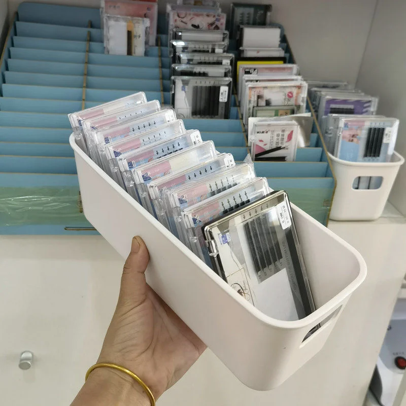 1個のつけまつげ収納ボックス、まつげエクステンションツールオーガナイザー付き - まつげアクセサリー用の化粧品メイクアップツールケース