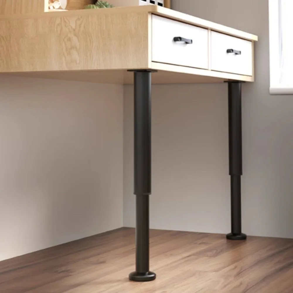 Non-Slip Telescopic Table Legs Adjustable Load Bearing Support Metal Furniture Support Rod Desk Support Foot Stand Cabinets