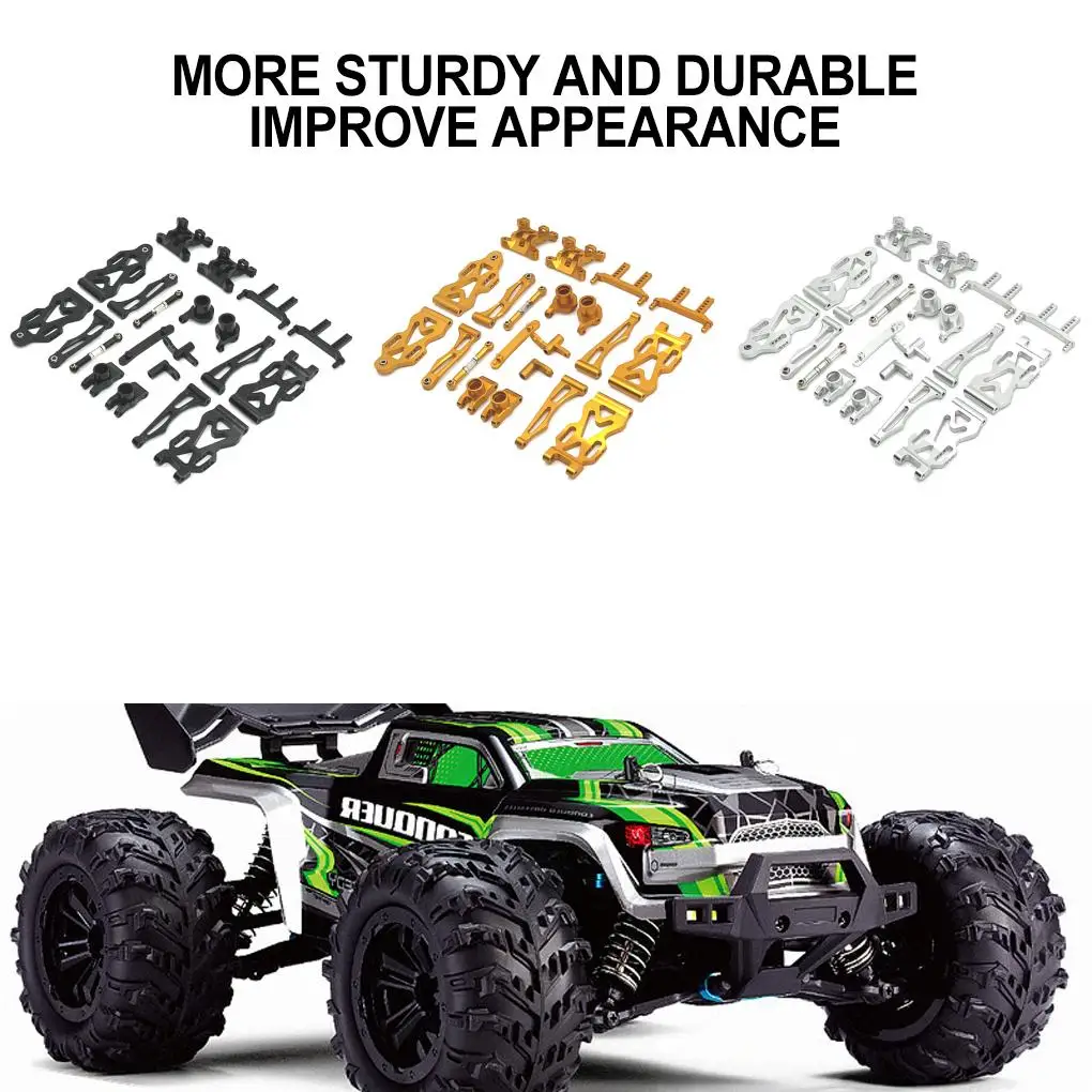 20piece 1/16 Upgrade Metal Parts Kit Aluminum Alloy Hardened Metal Rc Upgrade Metal Parts Kit For FMS 16101 16102