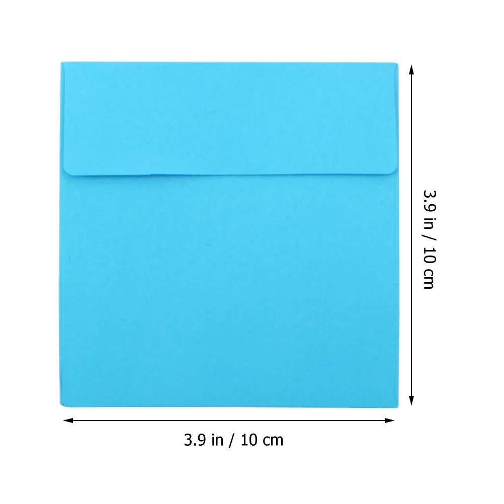 100 Pcs Small Envelopes Kraft Paper Membership Card Envelopes Invitation Cards Greeting Cards Coin Envelopes Keys Envelopes Cash