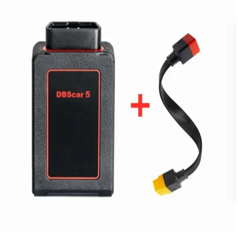 DBSCAR 5 With Extension Cable OBD2 Scanner Support Xdiag Diagzone XPRO5 Software DBSCAR V Bluetooth Adapter Car Diagnostic Tool