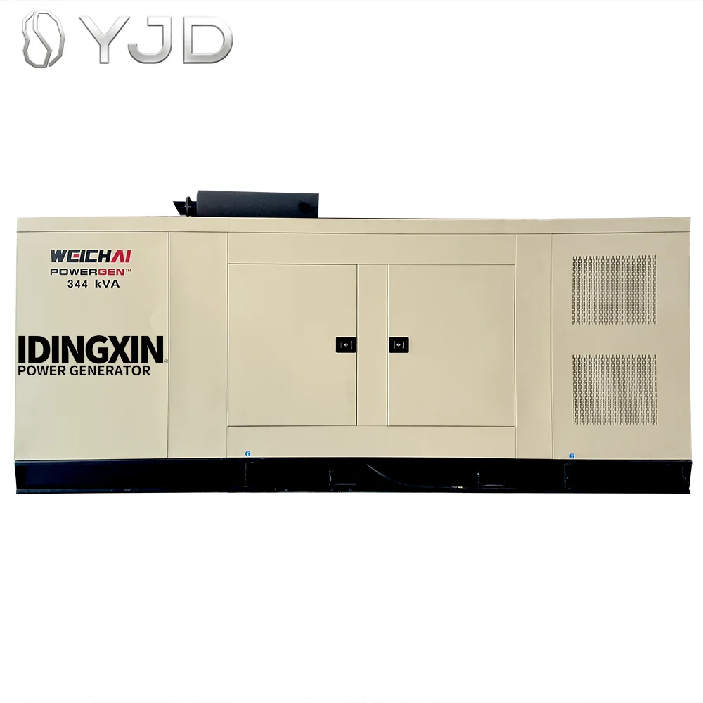 Turbine Alternator Gas Generator 50kw 80kw 100kw 200kw 300kw 400kw 500kva Super Silent We-ichai cum-mins Natural Gas Generator