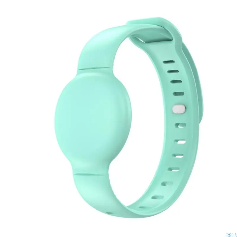 R91Aソフトシリコーンリストバンドロケータートラッカーロケータートラッカーデバイス用ケースホルダー