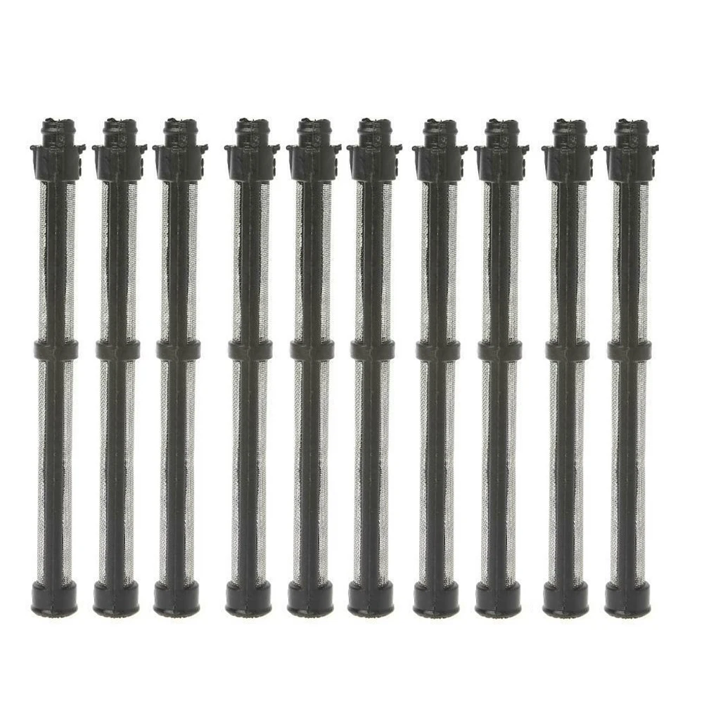 Imagem -02 - Airless Pulverização Máquina de Malha Filtro Substituição Malha Filtro Grade 60 Mesh 390 395 490 495 10 Pcs Preto