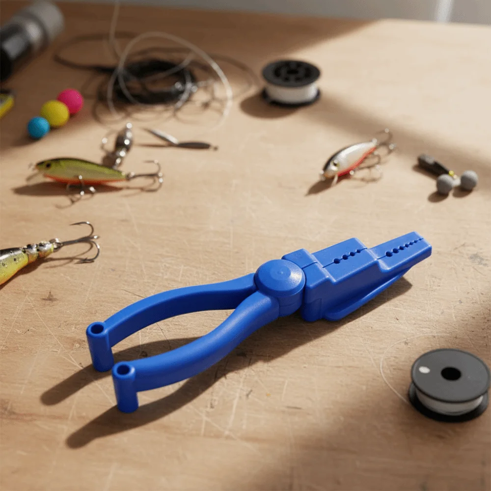 Hand-Operated Nail Holding Pliers Anti-Slip Stepped Clamp Nail Fixing Tool Plastic Sliding Joint Portable Nail Holder DIY Repair