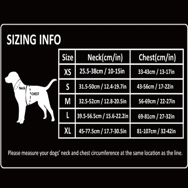 Winhyepet Pet Vest Nylon Padding Dog Harness Reflectiv Soft Adjustable Protective Clothes For Small Meduim Large Dog All Weather