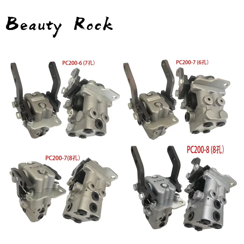 Valvola pilota del pedale della valvola del piede dei pezzi di ricambio PC200 PC210 PC220 PC240 della cabina dell'escavatore